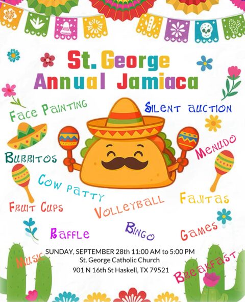 St. George Catholic Church – 2025 Annual Jamaica Fundraiser